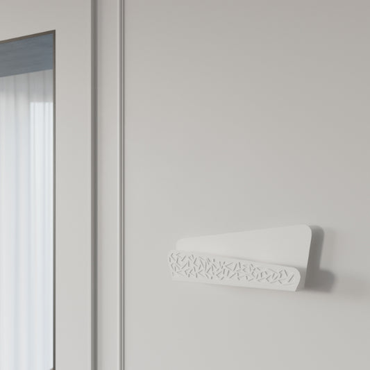 Aliza White Steel | Wall Lamp | Double LED Light Fixture | Modern Living Spaces