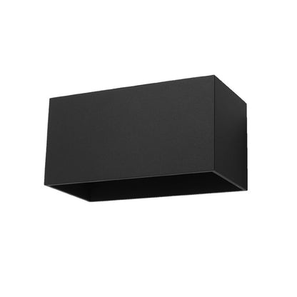 Quad Maxi | Black Ceiling Lamp | Modern Square Steel Light