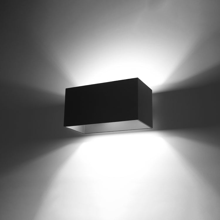 Quad Maxi | Black Ceiling Lamp | Modern Square Steel Light