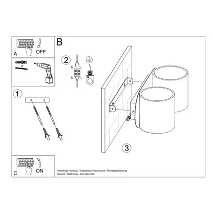 Quad Maxi | Square Ceiling Lamp | Contemporary Black Steel | Design Light