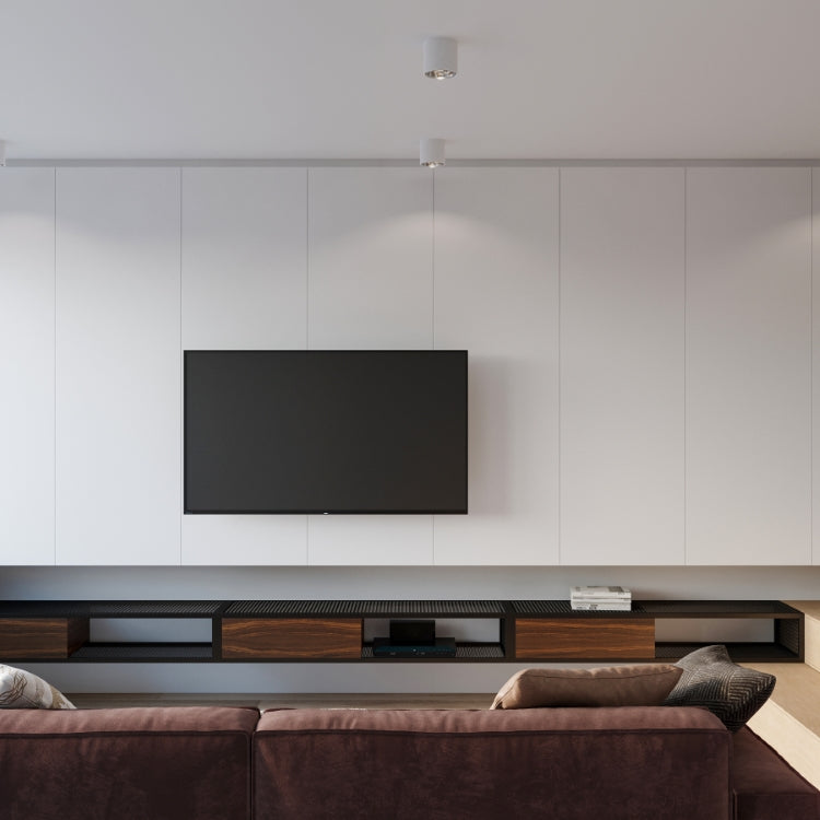 Quad Maxi | Modern White Ceiling Light | Steel Lamp Home Interiors