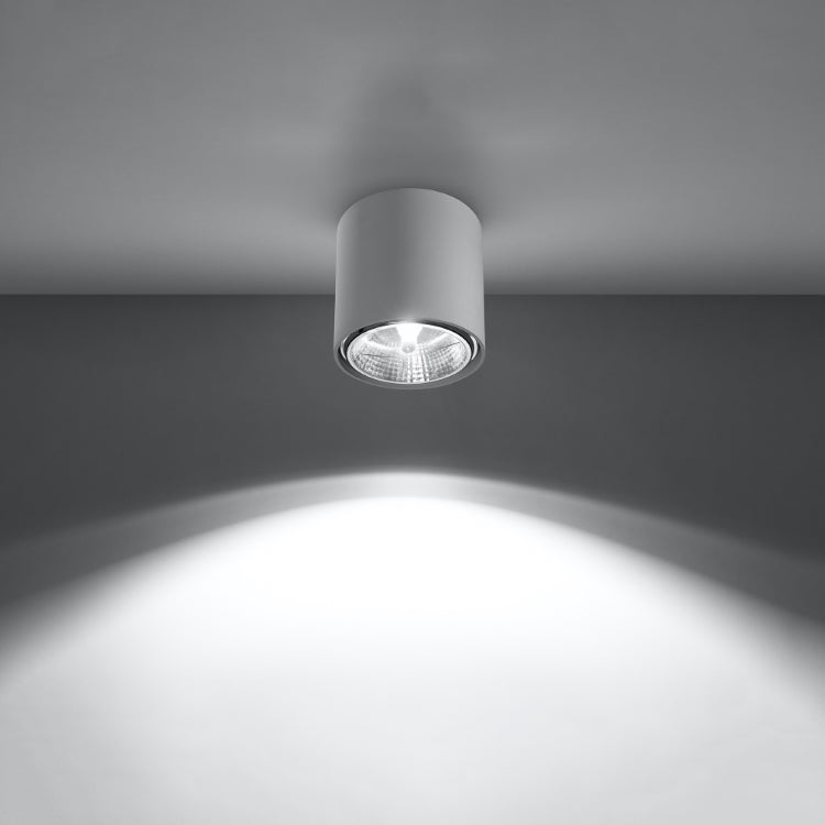 Quad Maxi | Modern White Ceiling Light | Steel Lamp Home Interiors