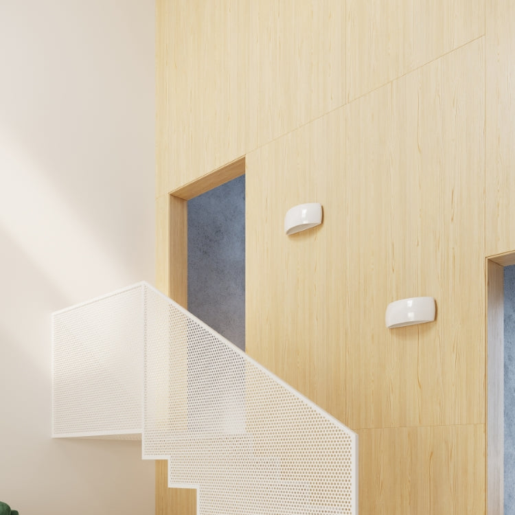 Pontius White Ceramic | Wall Lamp | Minimalist Varnished Light Fixture | Living Room