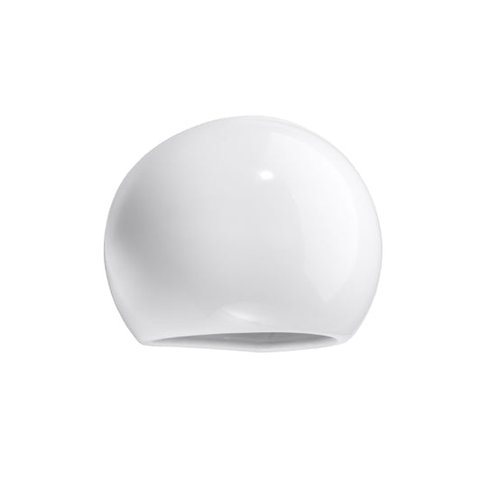 Globe White Ceramic | Wall Lamp | Round Modern Light Fixture | Bedroom & Hallway