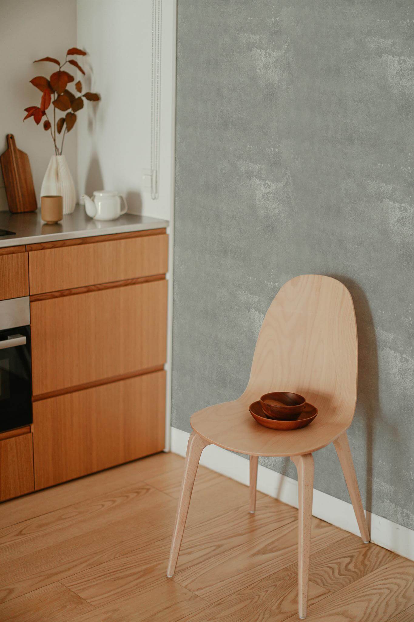 Industrial Concrete Wallpaper | Modern Loft Design | Realistic Grey Textured Wall Mural