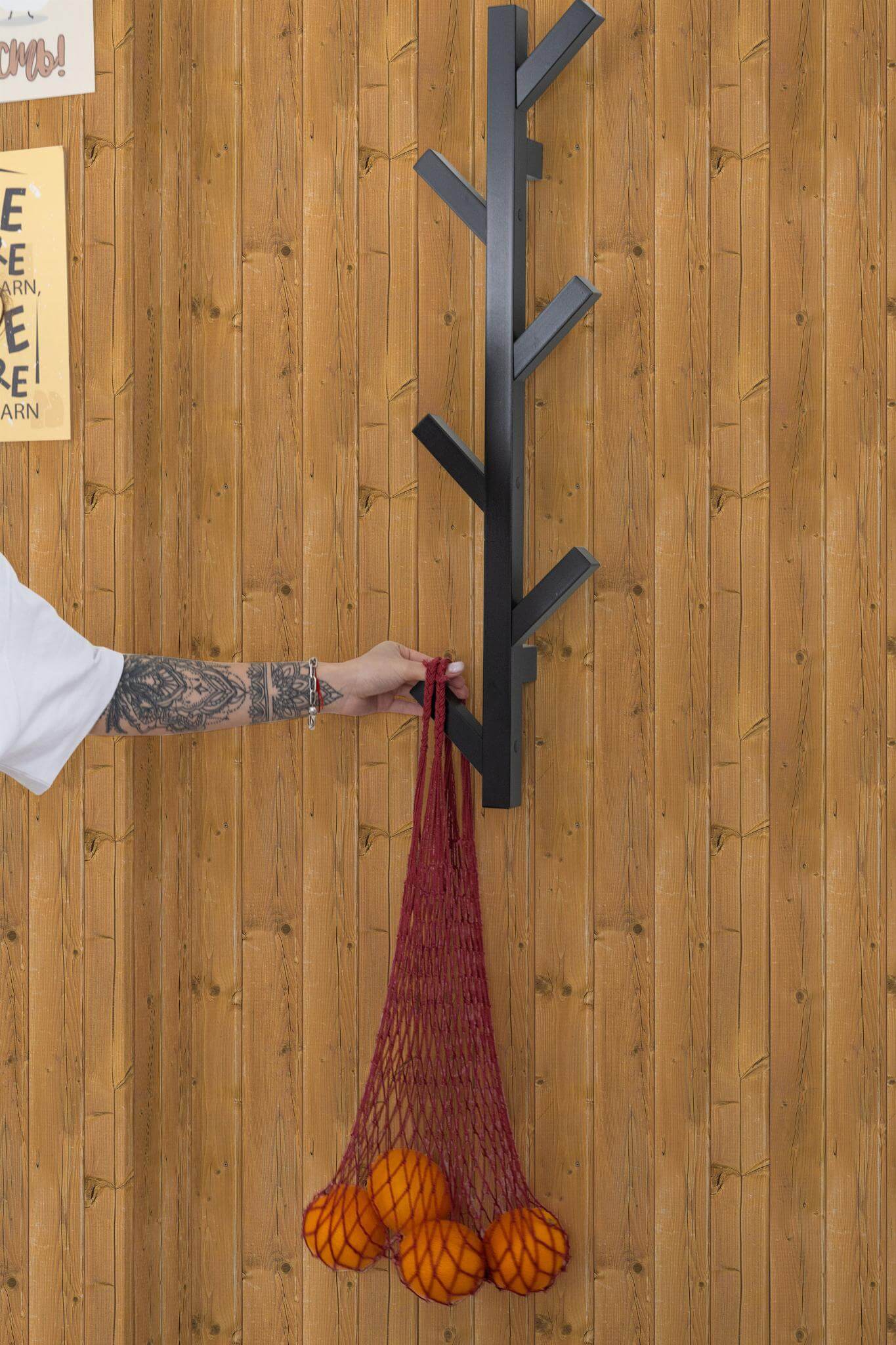 Brown Wood Wallpaper | Rustic Timber Plank Design | Modern Farmhouse Wall Mural