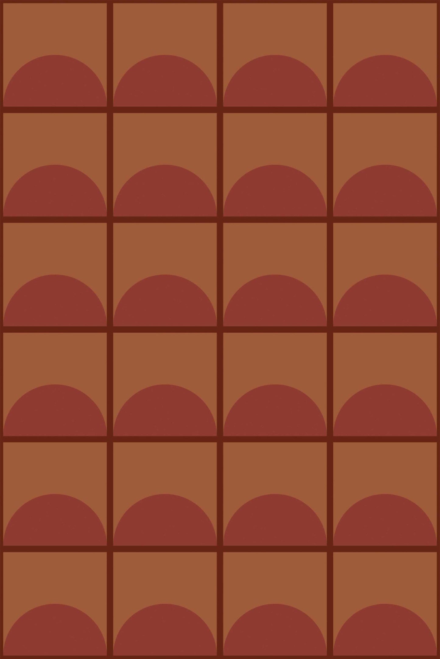 Copper Colour Mood Wallpaper | Modern Metallic Design | Luxury Industrial Wall Mural