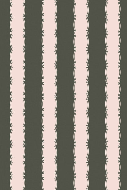 LinePlay Wallpaper | Modern Geometric Design | Minimal Scandinavian Wall Mural